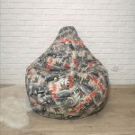 Крісло-груша велюр "Тачка" KatyPuf