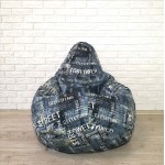 Крісло-груша велюр "Стріт" KatyPuf