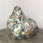  Крісло-груша велюр "Посіпака" KatyPuf