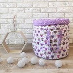 Кошик для іграшок  "Совушки" KatyPuf