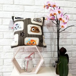Подушка "Листя"  котон KatyPuf