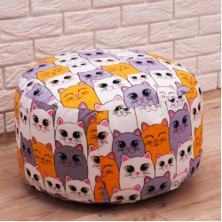  Пуф бавовна " Original Котики" KatyPuf