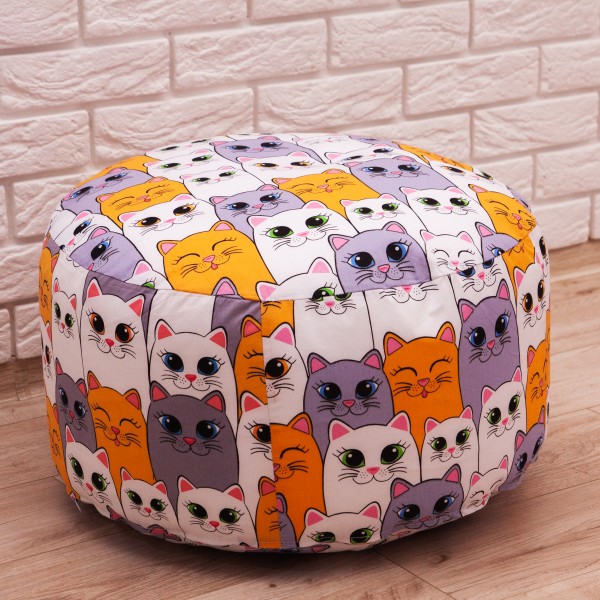   Пуф бавовна  "Original Котики" KatyPuf