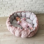 Килимок-манеж "Зайка" для новонорожденних KatyPuf