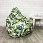  Крісло-груша велюр "Вali green" KatyPuf