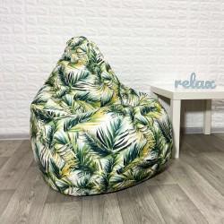  Крісло-груша велюр "Вali green" KatyPuf