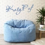 Бескаркасний диван велюр Хмаринка KatyPuf 