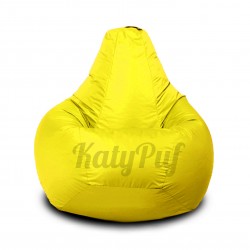  Крісло-груша нейлон Oxford жовтий KatyPuf