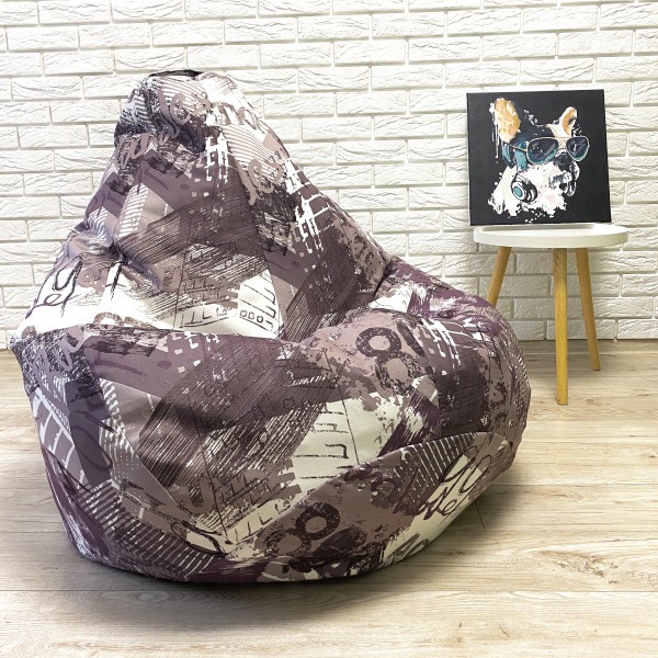  Крісло-груша велюр "Окей" KatyPuf