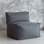  Модульне крісло рогожка сіре KatyPuf